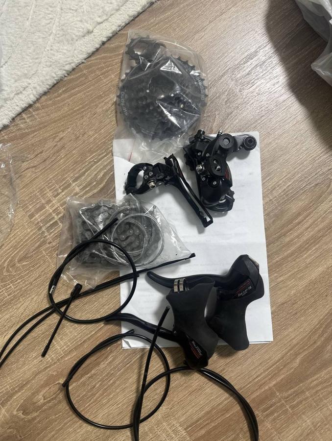 ГРУПСЕТ SHIMANO TOURNEY 7 СКОРОСТЕЙ (ПОЛНЫЙ КОМПЛЕКТ)