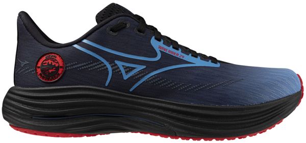 Mizuno Кроссовки Mizuno Wave Rider 29 Amsterdam Black/All Aboard/High Risk Red