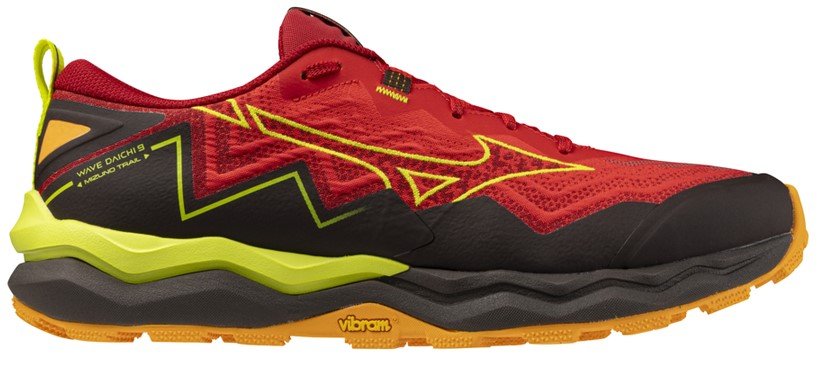 Mizuno Кроссовки мужские Mizuno Wave Daichi 9 HighRiskRed/EvePrimrose/BMarig