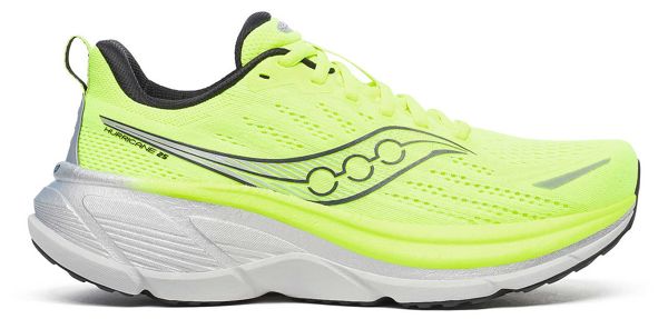 Saucony Кроссовки мужские Saucony Hurricane 25 Citron/Black