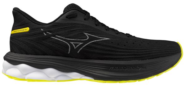 Mizuno Кроссовки мужские Mizuno Wave Skyrise 6 Black/Harbor Mist/Lemon Tonic