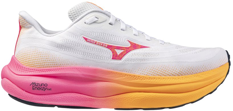 Mizuno Кроссовки Mizuno Wave Sky 9 White/Tang Orange/Pink Tetra