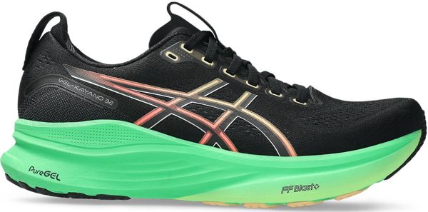 Asics Кроссовки мужские ASICS Gel-Kayano 32 Black/Vital Green