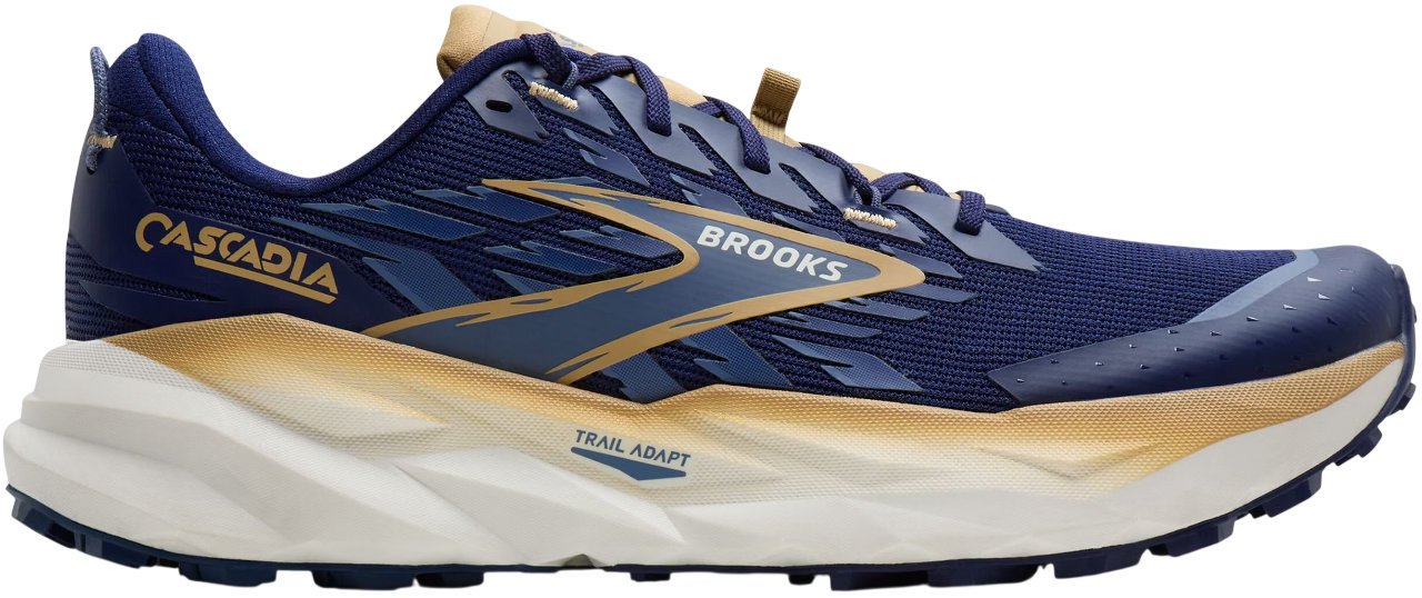 Brooks Кроссовки мужские Brooks Cascadia 19 Beacon Blue/Starfish/Coconut