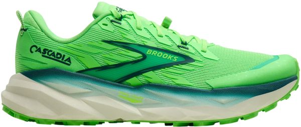 Brooks Кроссовки мужские Brooks Cascadia 19 Gecko/Atlantic Deep/Bluewash