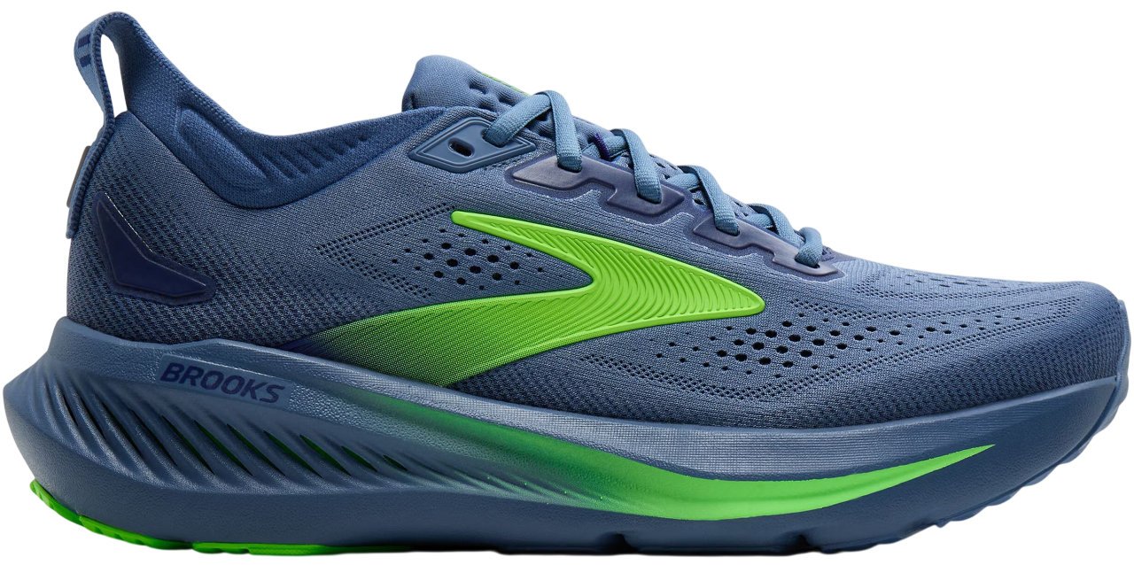 Brooks Кроссовки мужские Brooks Glycerin 23 Moonlight/Blue/Green Gecko