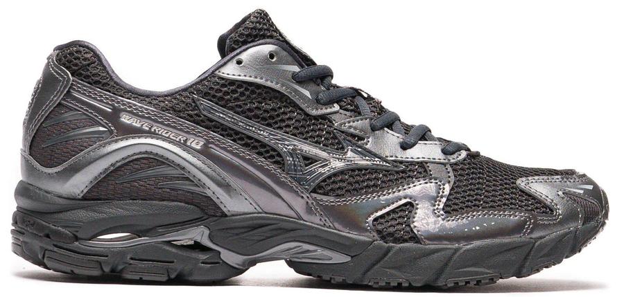 Mizuno Кроссовки Mizuno Wave Rider 10 BlackSand/BlackSand/MetallicGr