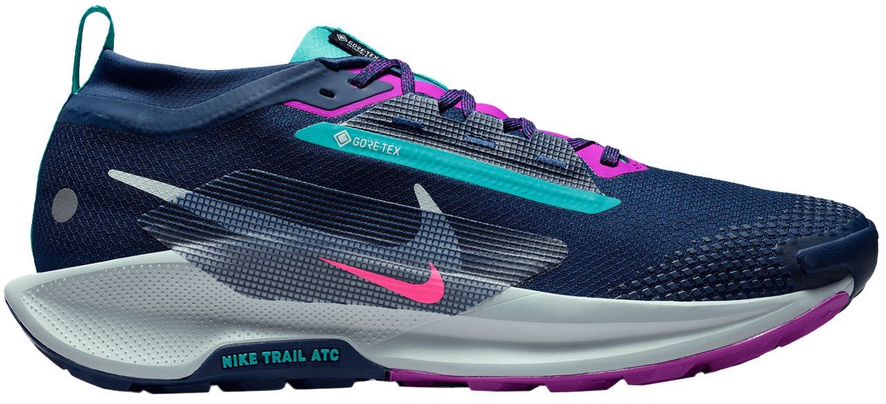 Nike Кроссовки мужские Nike Reactx Pegasus Trail 5 Gtx Midnight Navy/Hyper Pink/Vivid Purple/Glacier Blue