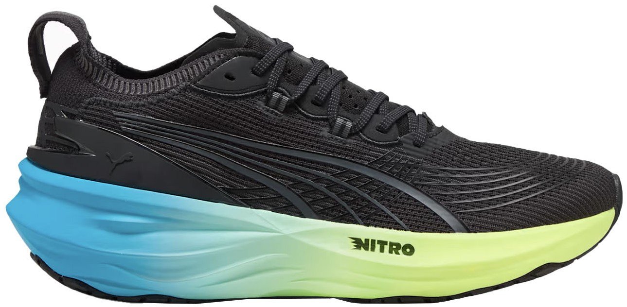 Puma Кроссовки мужские Puma ForeverRun Nitro 2 Puma Black/Fizzy Light/Speed Blue