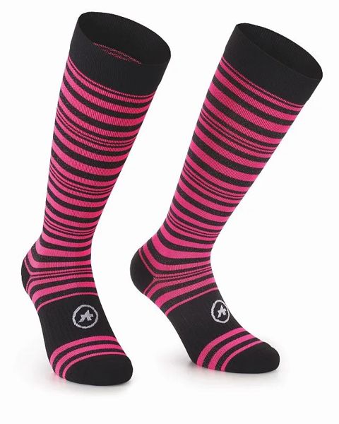 Носки ASSOS SONNENSTRUMPF Women's Spring Fall Socks Fluo Pink