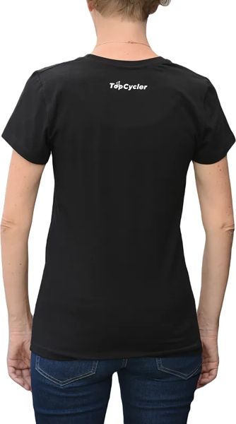 Футболка TopCycler WOM Le Velo black