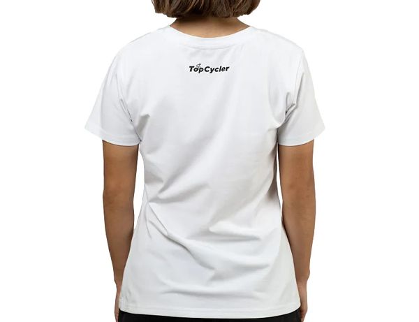 Футболка TopCycler WOM Cyclists Белая