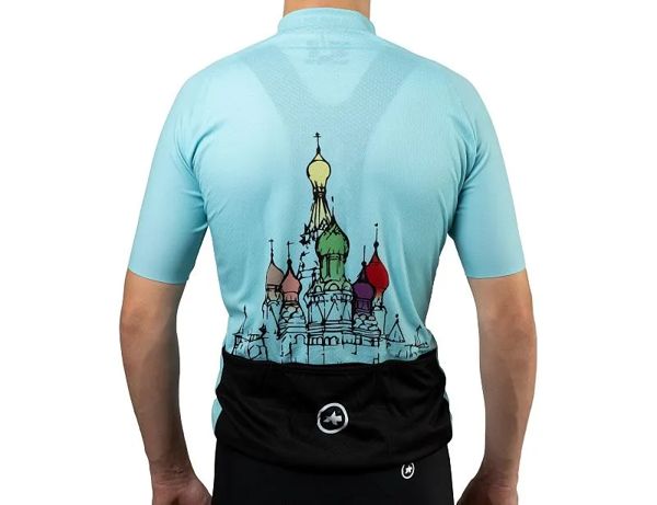 Джерси ASSOS TopCycler СОБОР Бирюзовый