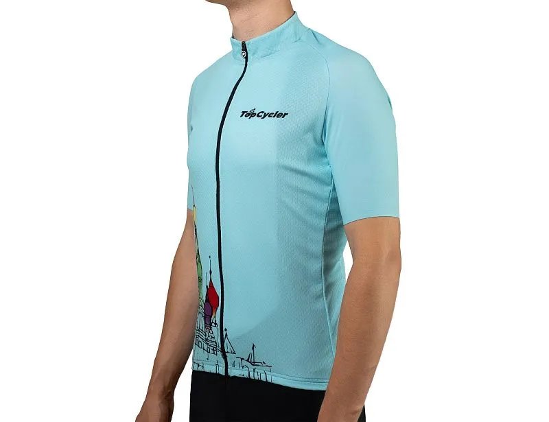 Джерси ASSOS TopCycler СОБОР Бирюзовый
