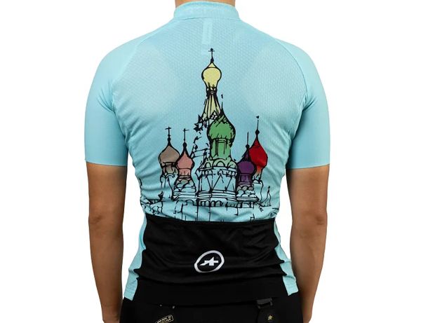 Джерси ASSOS WOM TopCycler СОБОР Бирюзовый