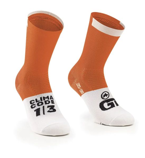Носки ASSOS GT Socks C2 Droid Orange