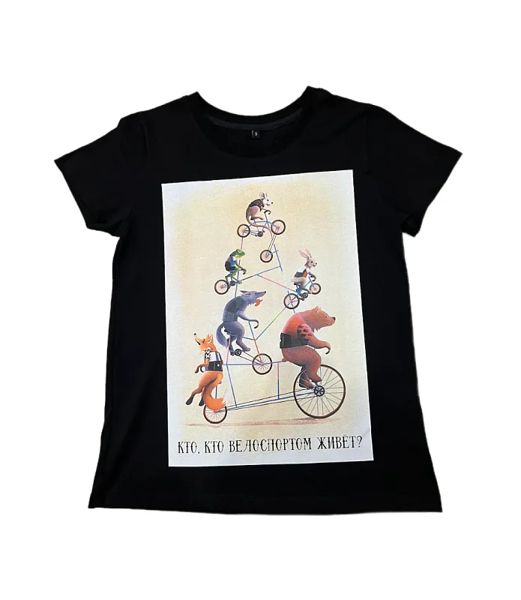 Футболка TopCycler Теремок blackSeries