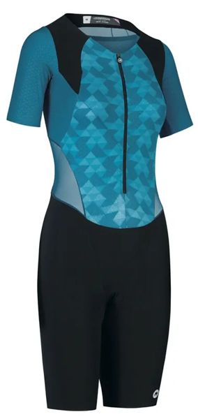 Трисьют ASSOS TRIATOR Women's SS Speedsuit Adamant Blue