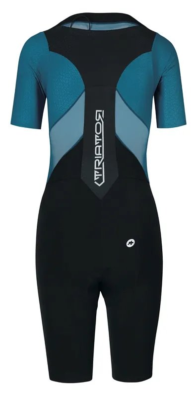 Трисьют ASSOS TRIATOR Women's SS Speedsuit Adamant Blue