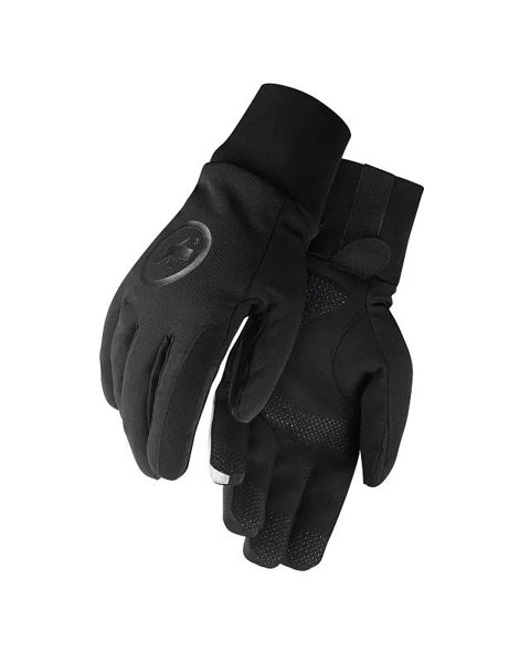 велоперчатки assos assosoires ultraz winter gloves blackseries