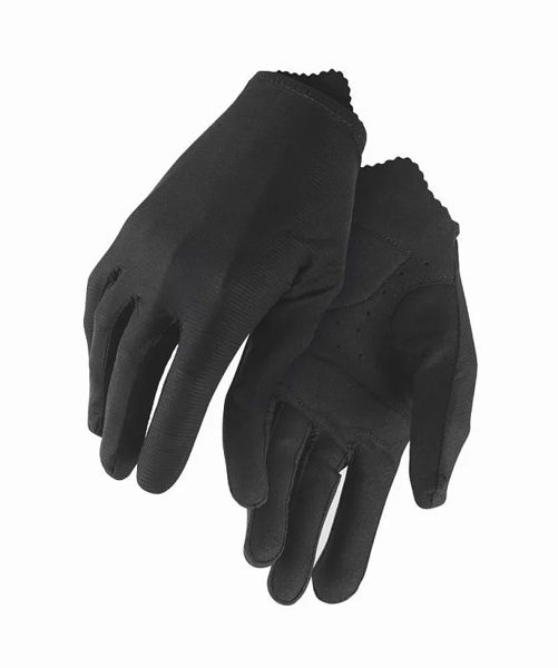 велоперчатки assos rs aero ff gloves blackseries