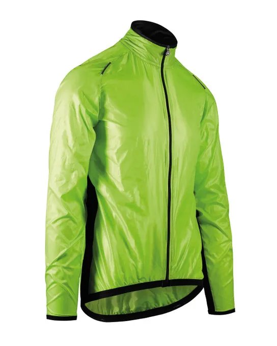 Ветровка ASSOS MILLE GT wind jacket visibility Green