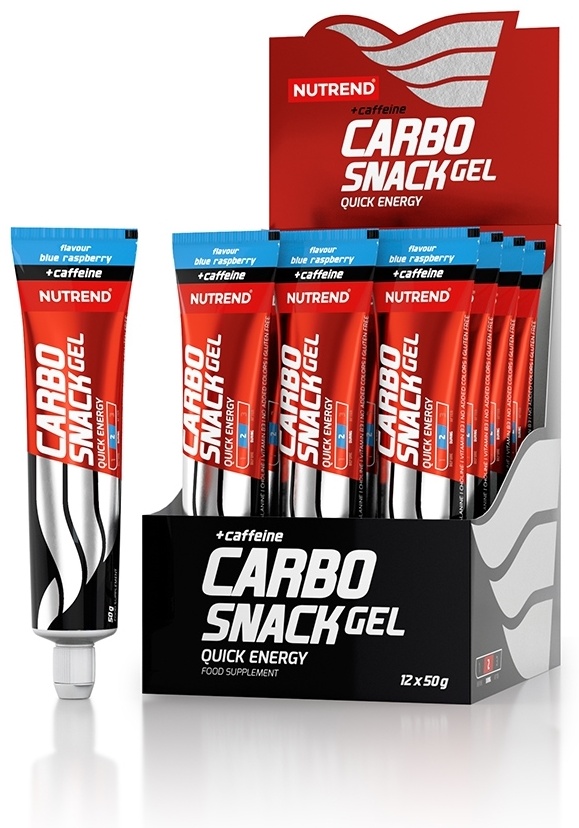 Nutrend гель в тубе carbosnack with caffeine