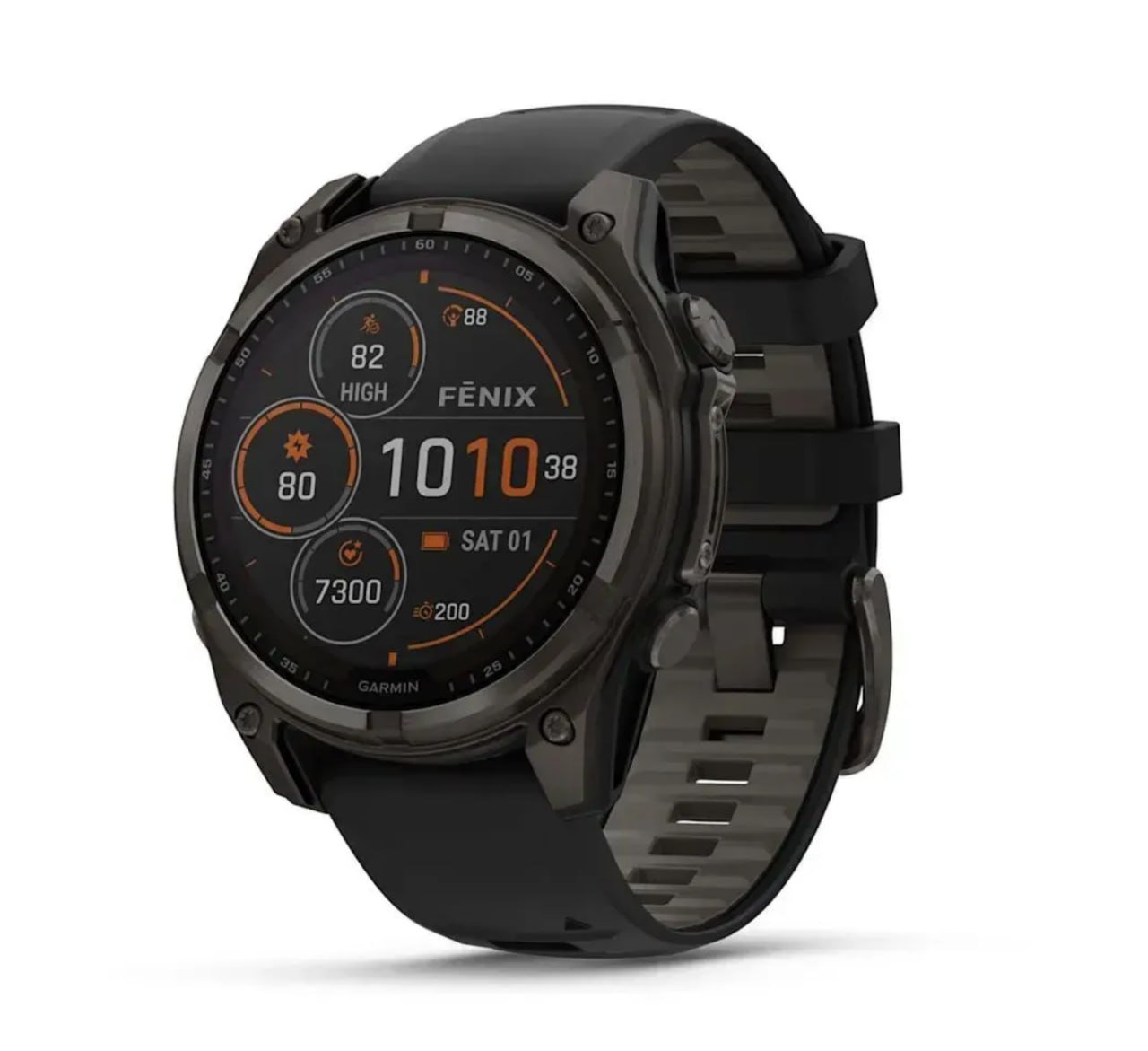 Garmin Fenix 8, 47 мм  Solar Sapphire