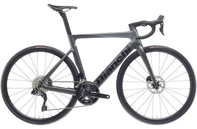 Велосипед шоссе Bianchi Oltre Race Shimano 105 Disc 12sp (grey - black)