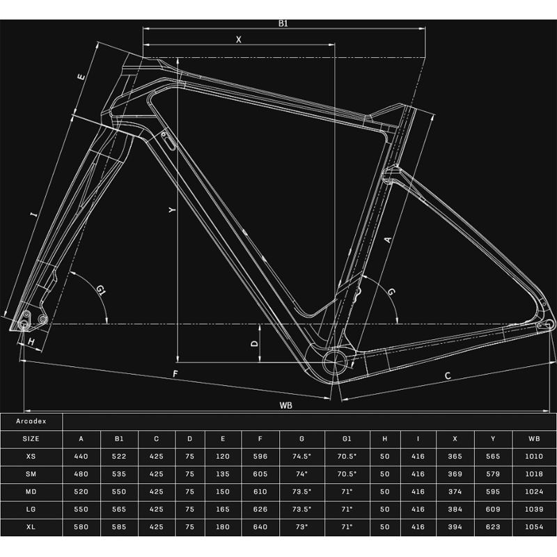 Велосипед гравел Bianchi Arcadex GRX 600 11s (celeste)