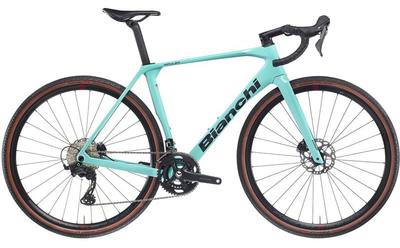 Велосипед гравел Bianchi Impulso Comp Disc GRX 610/820 2x12sp (celeste)