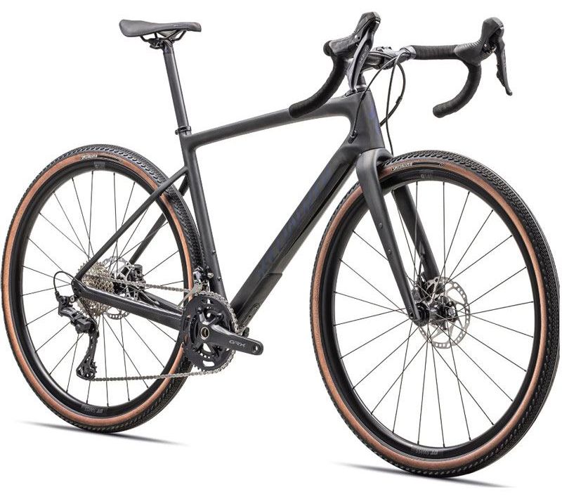 Велосипед гравел Specialized Diverge Sport Carbon Shimano GRX (Satin Carbon / Blue Onyx)