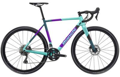 Велосипед циклокросс Bianchi Zolder Pro GRX 610 Disc 1x12sp (celeste)