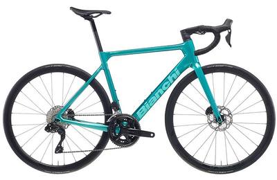 Велосипед шоссе Bianchi Sprint ICR 105 Di2 Disc 12sp (metallic celeste)