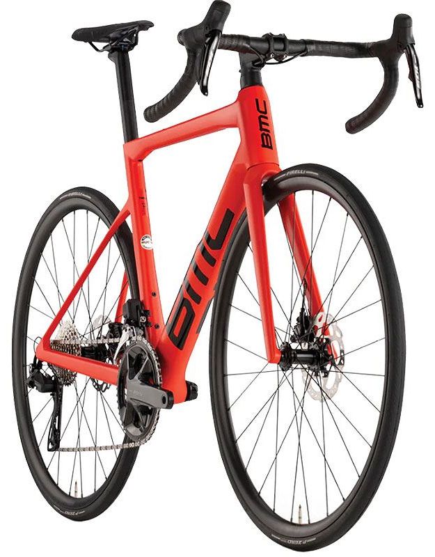 Велосипед шоссе BMC Teammachine SLR TREE Shimano 105 Di2 12sp (neon red)