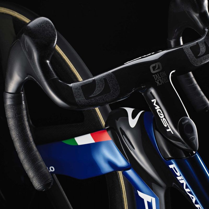 Рама трек Pinarello Maat Italia - S (A502 Italia) руль в комплекте