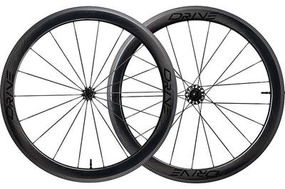 Колеса комплект 28" Elitewheels Drive 50V Carbon Rim Brake (glossy marbl-black)