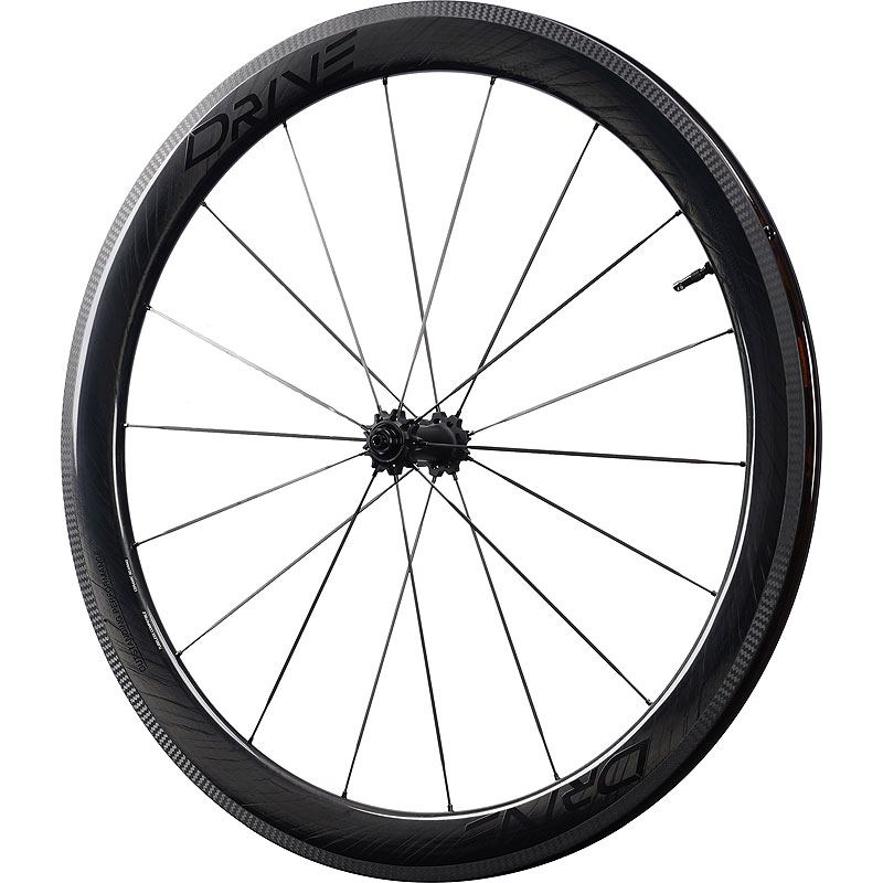 Колеса комплект 28" Elitewheels Drive 50V Carbon Rim Brake (glossy marbl-black)