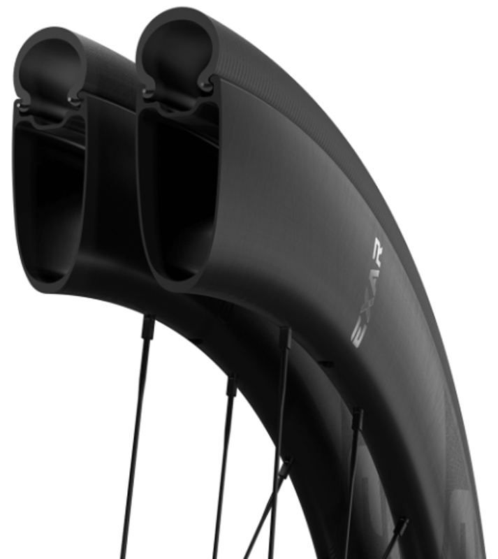 Колеса комплект 28" Exar DB45 Pro Clincher Disc Brake (ratchet)