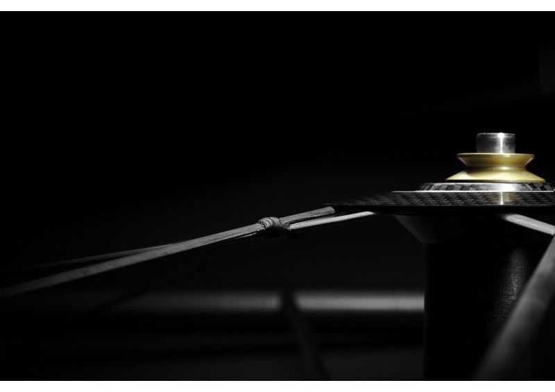 Колесо переднее 28" Lightweight Gipfelsturm Schwarz Edition TUB 20 spokes Ceramic