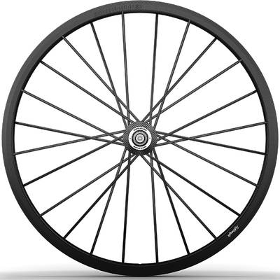 Колесо заднее 28" Lightweight Gipfelsturm Schwarz Edition TUB 24 spokes Ceramic