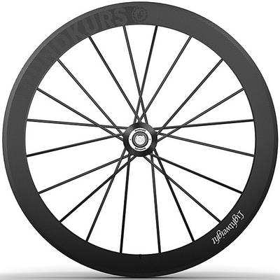 Колесо трек переднее 28" Lightweight Rundkurs Fernweg 80мм TUB 20 spokes