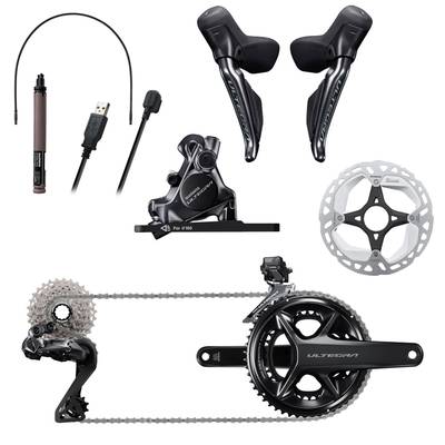 Группа оборудования шоссе Shimano Ultegra Di2 R8170 Disc 2х12 sp