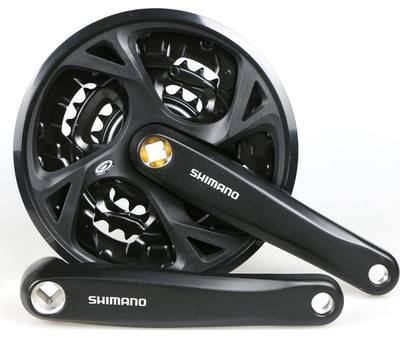 Шатуны Shimano Altus FC-M371 3x9 квадрат