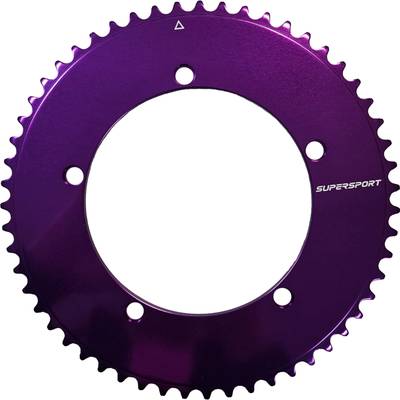 Звезда передняя трек Raketa Supersport BCD 144x5 1/8" (purple)