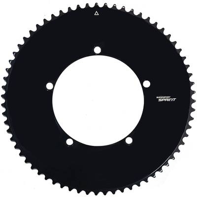 Звезда передняя трек Raketa Supersport Sprint Extra Strong BCD 144x5 1/8" (black)