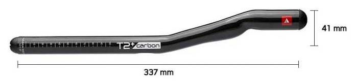 Рожки для аэро руля Profile Design T2+Carbon Aerobar Extension