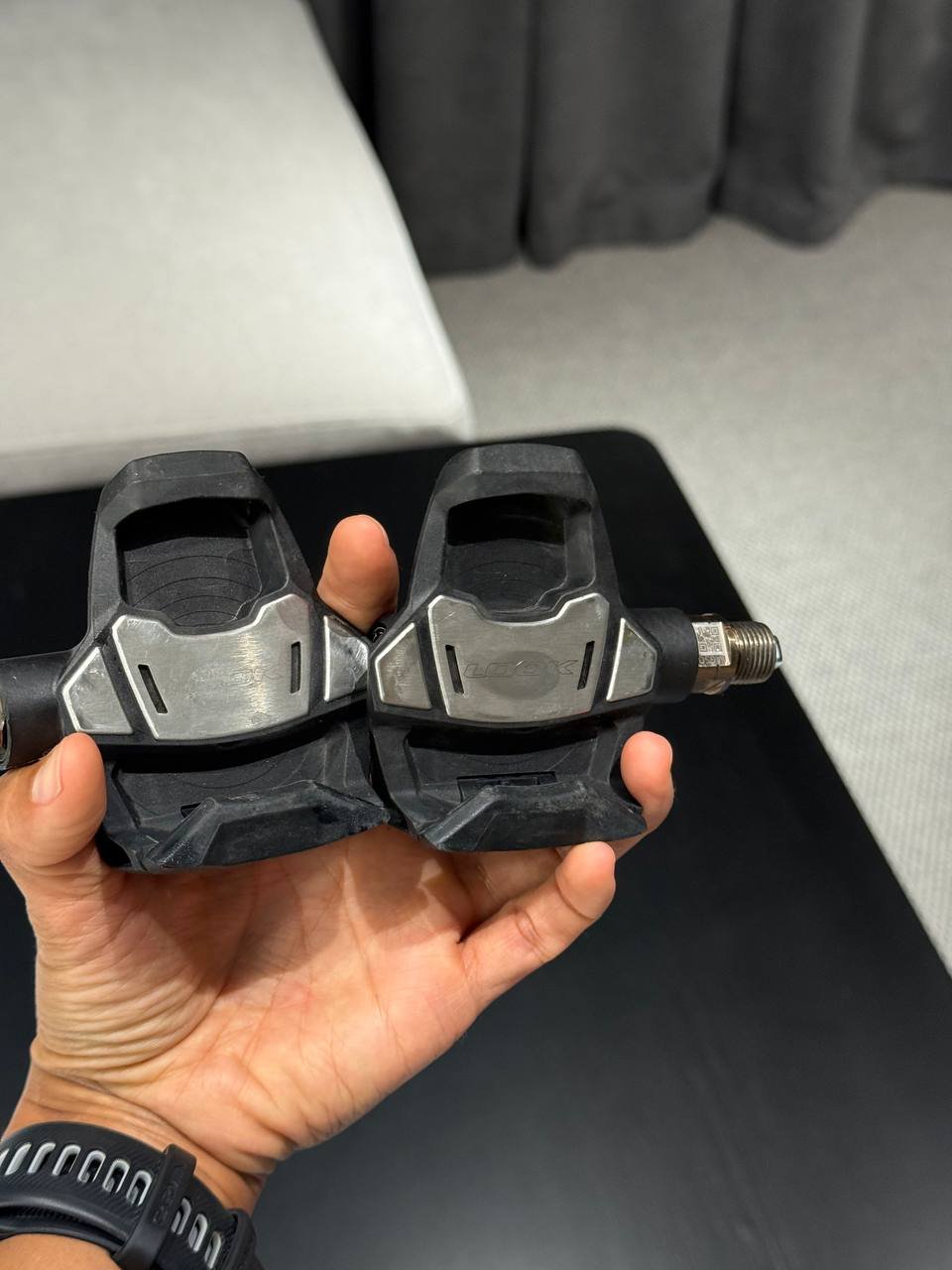 ПЕДАЛИ С МОЩЕМЕРОМ (SINGLE) БРЕНДА LOOK