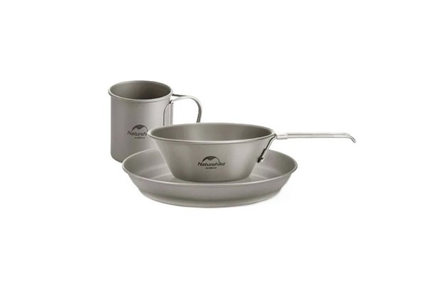 Naturehike набор столовых приборов походный