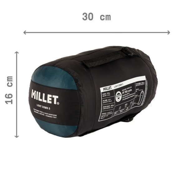 Millet спальный мешок Light Down 0°